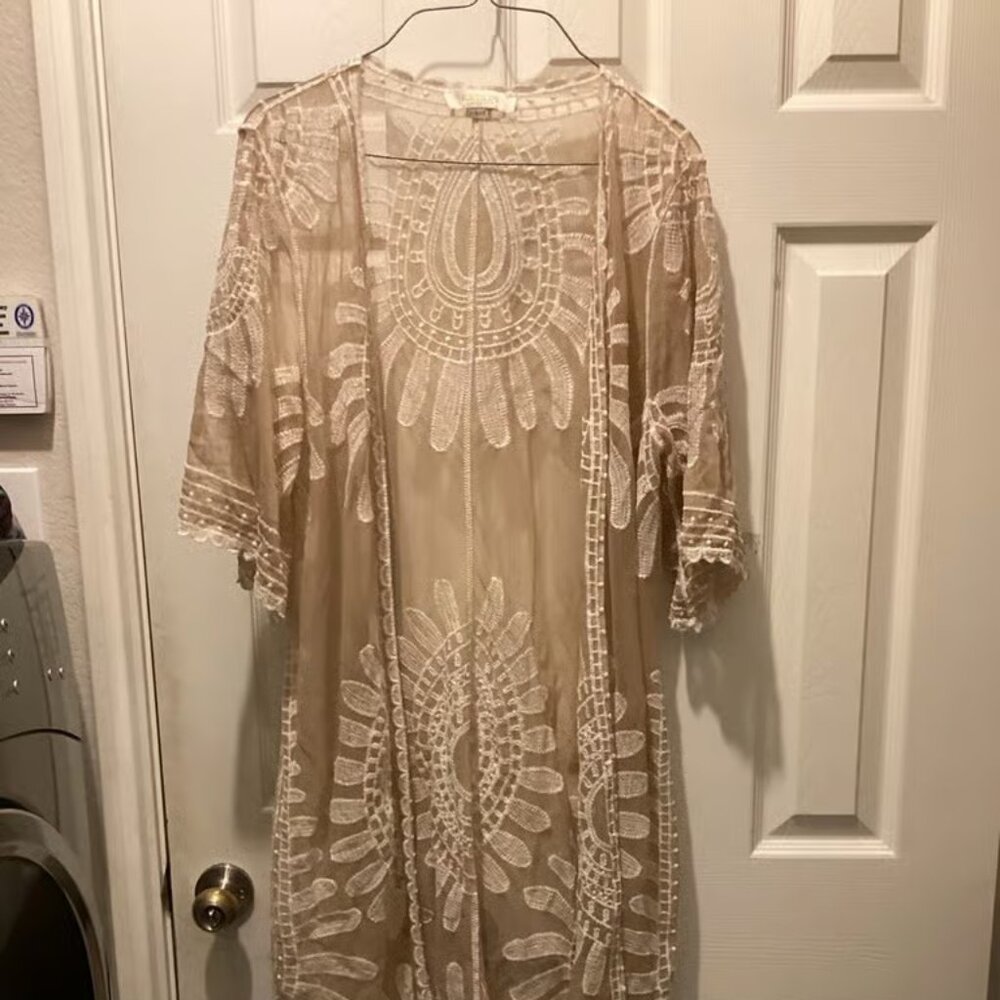 Rebellion embroidered kimono large